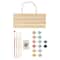 8" x 10" Butterflies Paint-by-Number Kit with Wood Display Hanger by Artist's Loft®